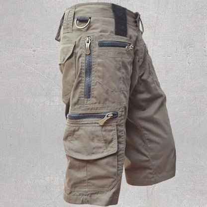 Men's Military Cargo Shorts - Cotton Army Camo, Tactical, Loose Fit, Plus Sizes Available.